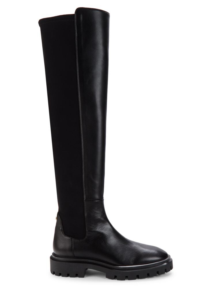 

Сапоги выше колена Ultra Lug Stuart Weitzman, черный