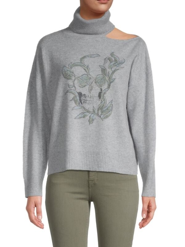 

Кашемировая DВодолазка 360 Cashmere Gladice, серый