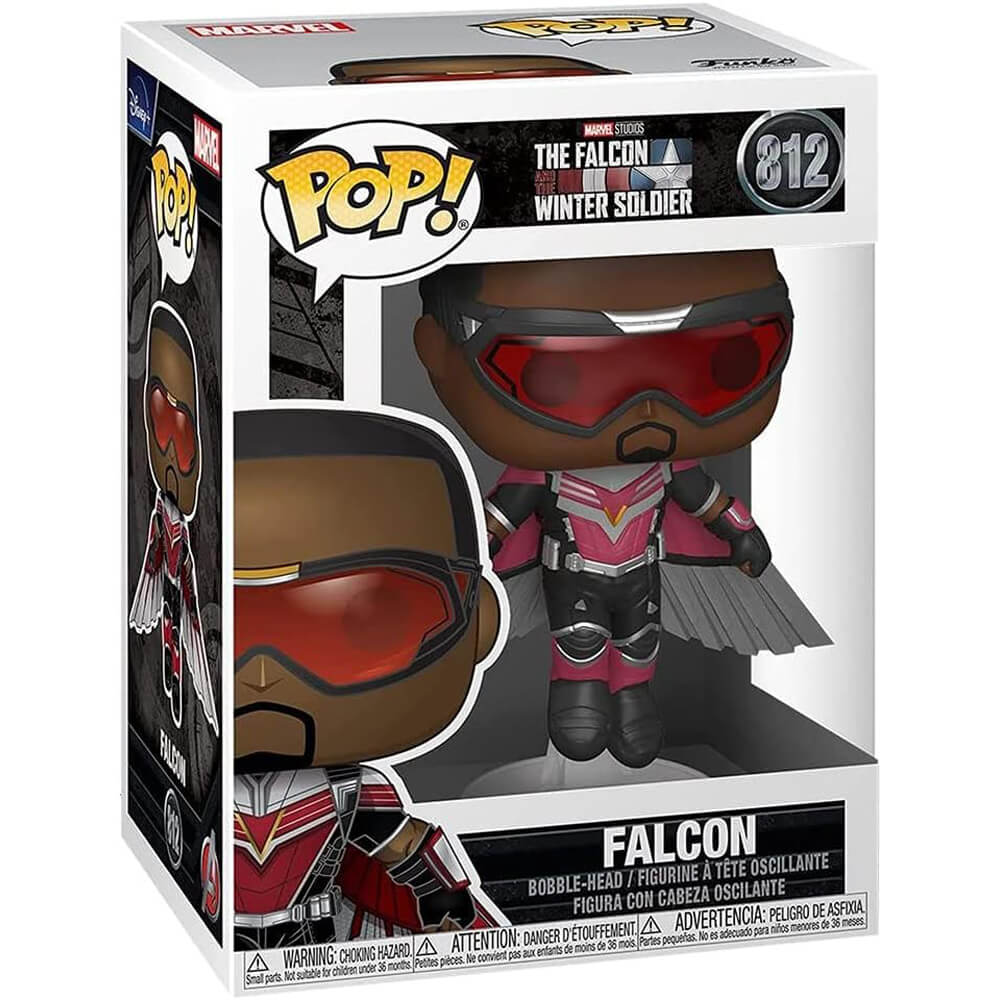 Фигурка Funko Pop! Marvel: The Falcon and The Winter Soldier - Falcon фигурка s h figuarts marvel falcon the falcon and the winter soldier 608734
