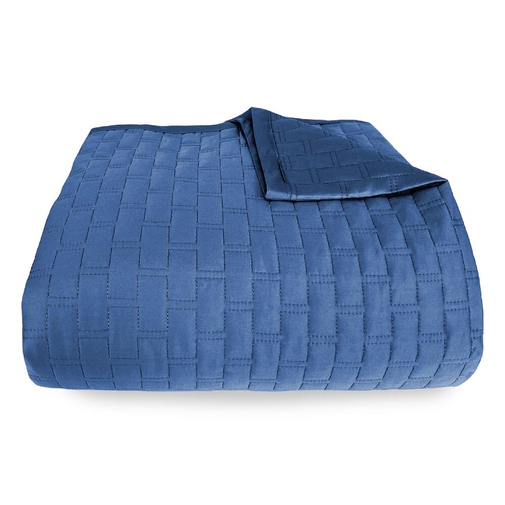 

Покрывало BedVoyage Quilted, темно-синий