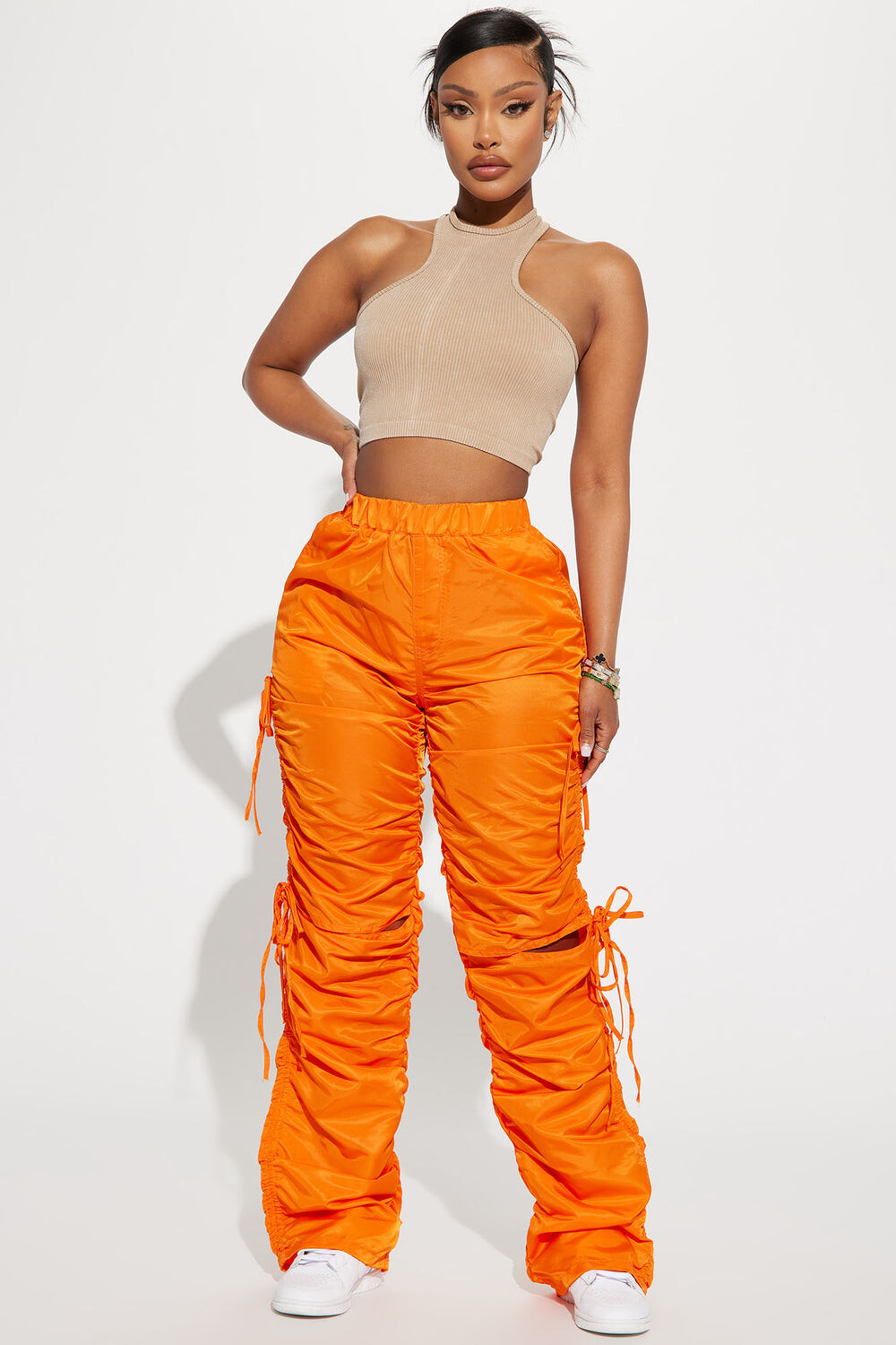 

Брюки Fashion Nova RJJ9131, оранжевый