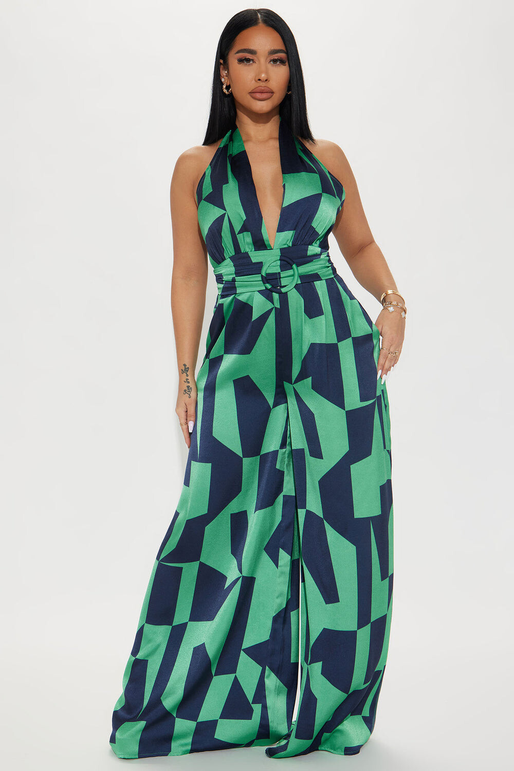 

Комбинезон Fashion Nova SP425522FN, зеленый