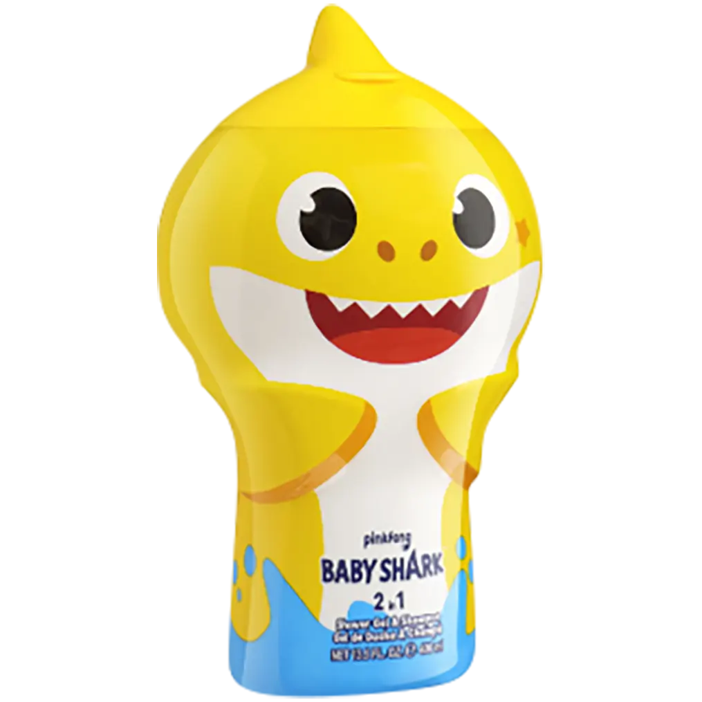 

Baby Shark Детский гель для мытья тела и волос 2-в-1, 400 мл