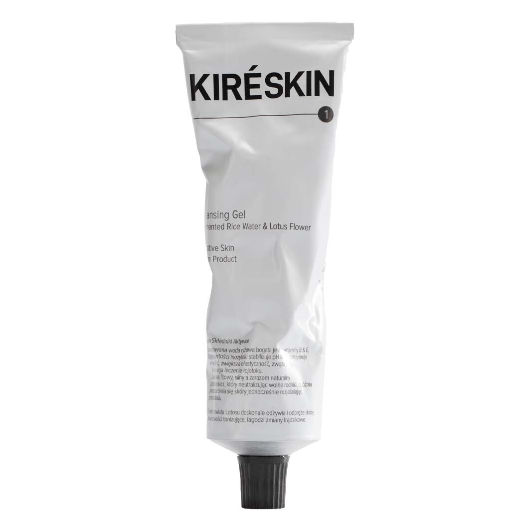 

Kire Skin Очищающий гель Ферментированная рисовая вода и цветок лотоса 100мл