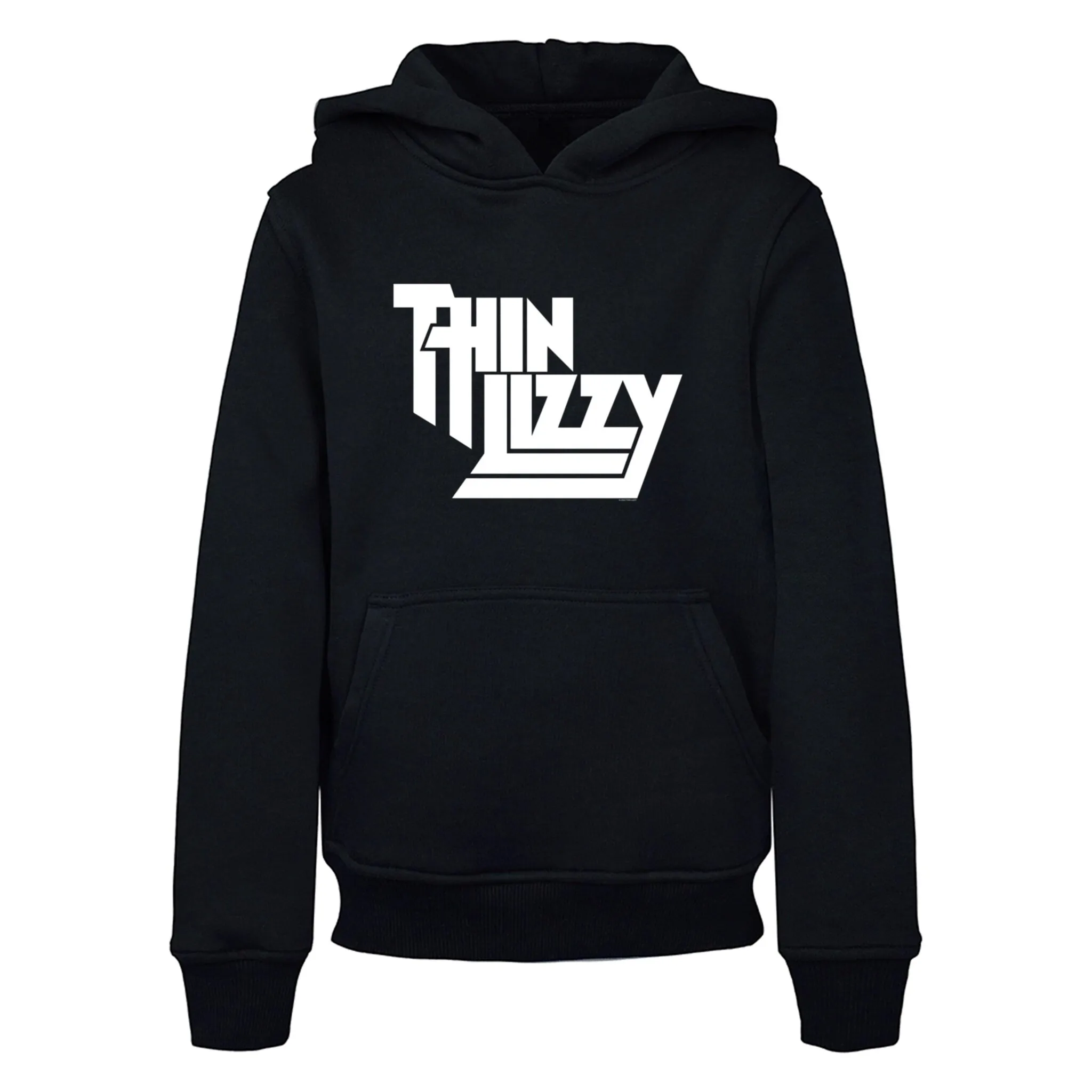 

Толстовка с капюшоном Merchcode «Merchcode Men's Kids Thin Lizzy - Classic Logo Basic Hoody», черный