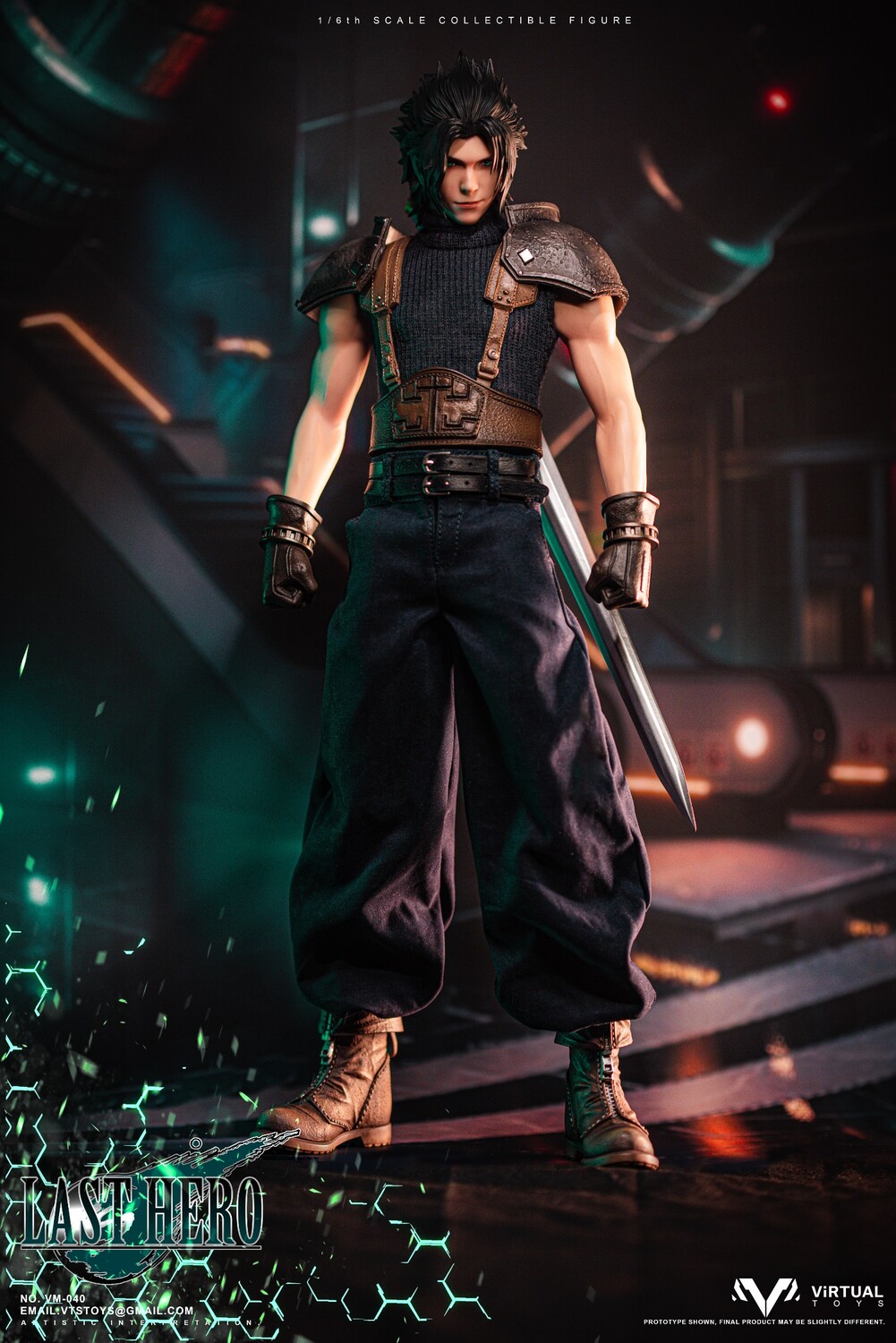 

Фигурка VTS Toys The Last Hero, 1:6 Scale Zack Fair, 30 см