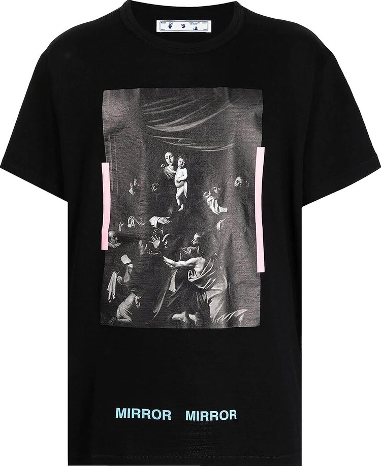 

Футболка Off-White Caravaggio T-Shirt 'Black', черный