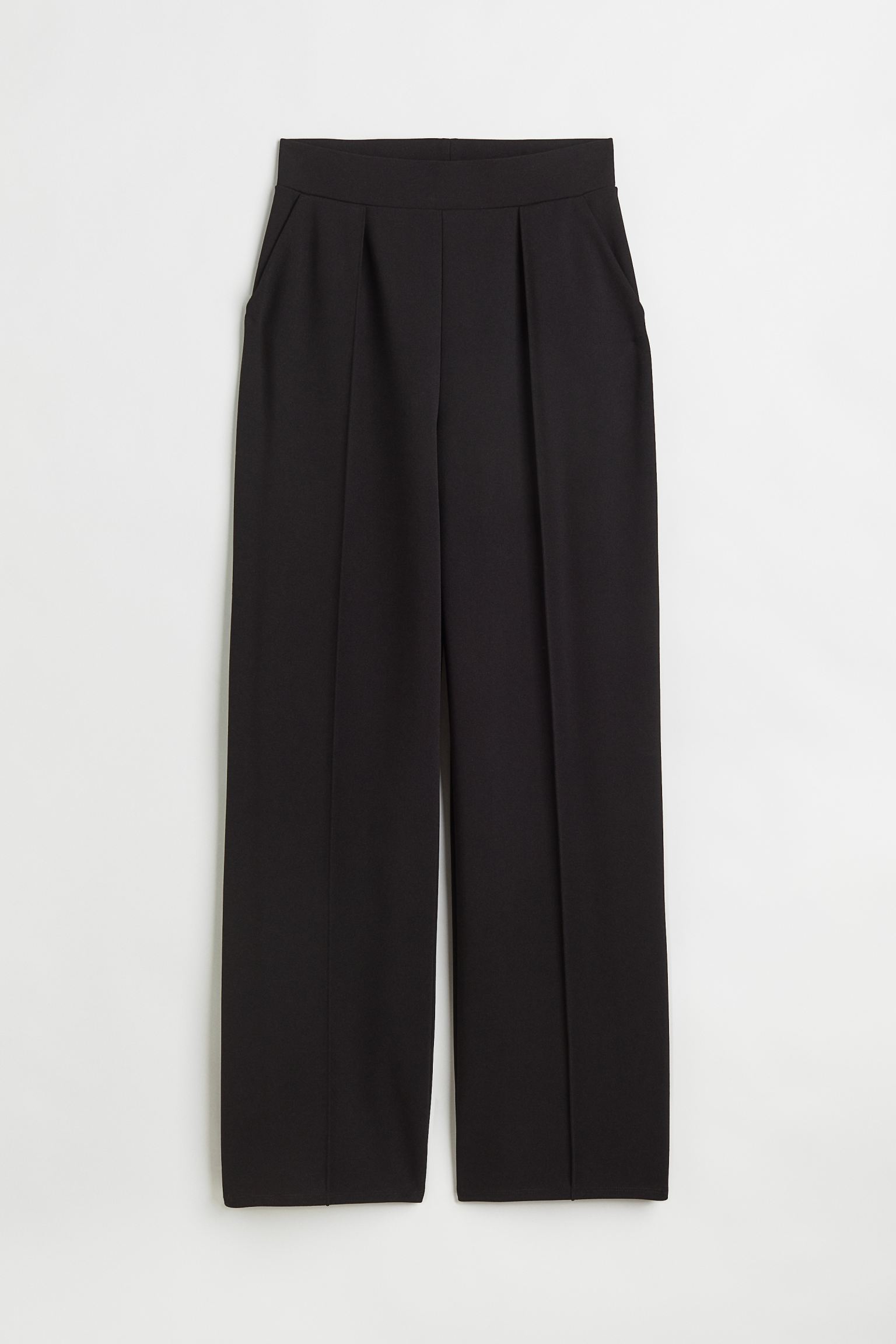 Брюки H&M High-waist Dress, темно-серый