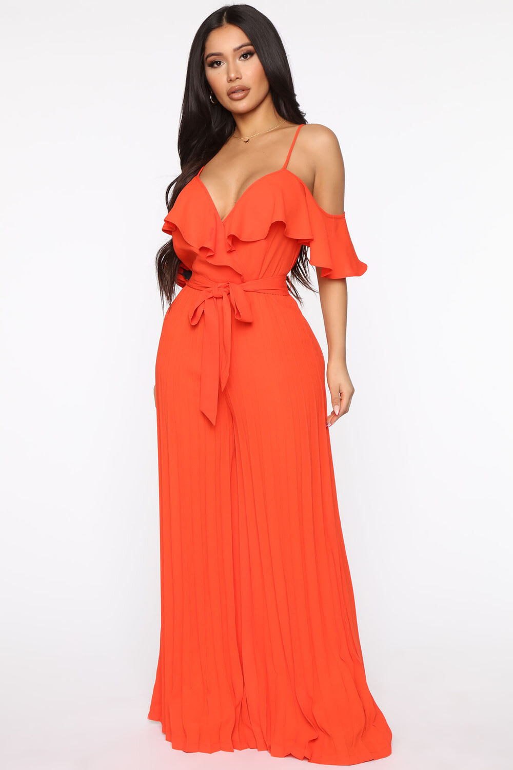 

Комбинезон Fashion Nova JP5406, оранжевый