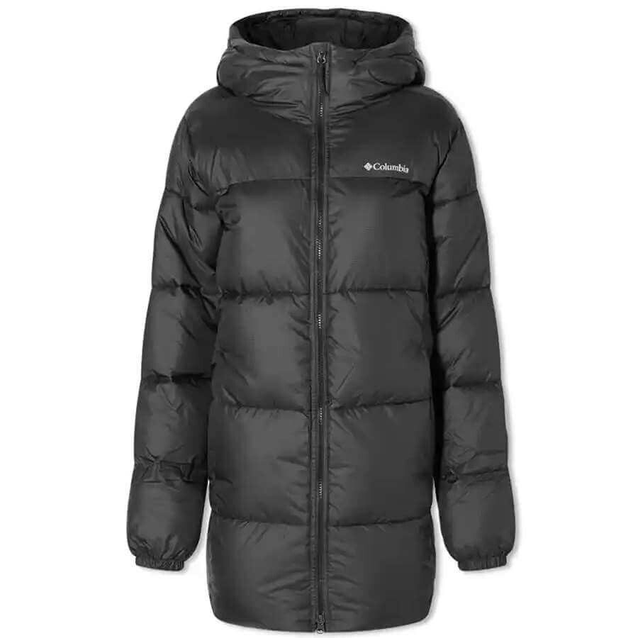 

Куртка Columbia Puffect Mid Hooded, черный
