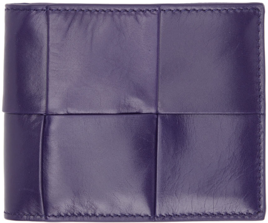 

Пурпурный бумажник Intreccio Bifold Bottega Veneta