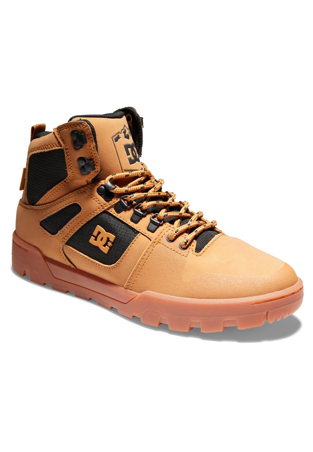 

Скейтерские кроссовки DC Shoes, желтые, Желтый;коричневый