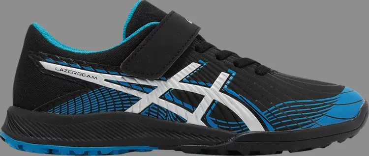 

Кроссовки lazerbeam fh mg 'black blue' Asics, черный