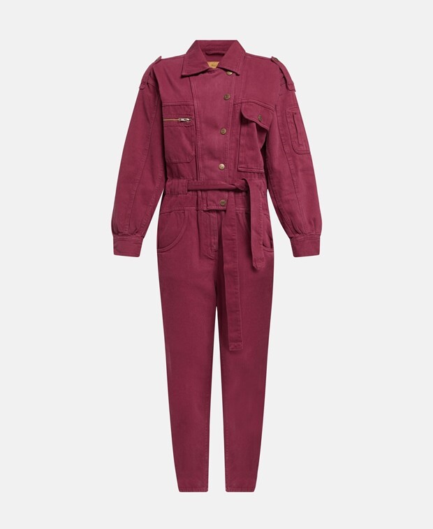 

Джинсовый комбинезон American Vintage, бордо