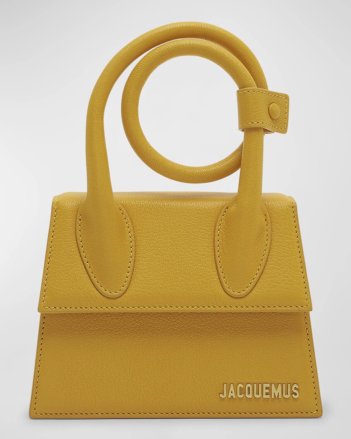 

Сумка Le Chiquito Noeud с верхней ручкой Jacquemus, цвет Dark Orange