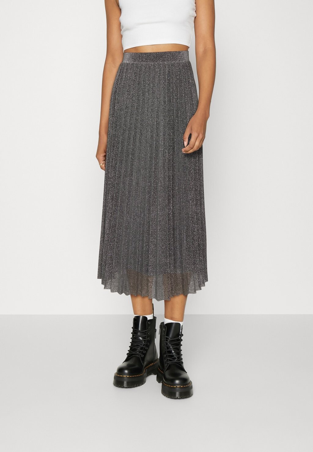 

Юбка ONLY ONLLOLA МИДИ ЮБКА, цвет dark grey
