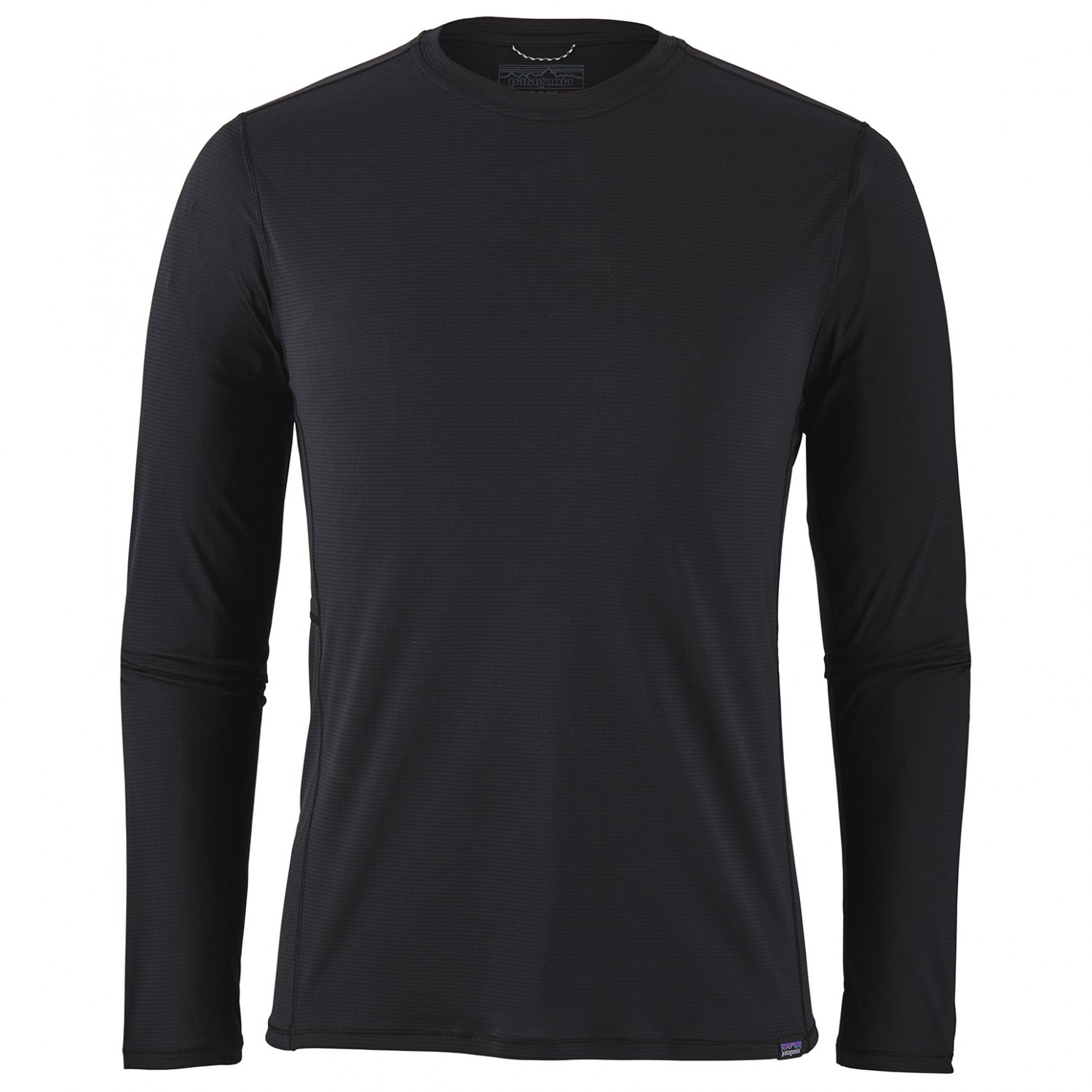 Функциональная рубашка Patagonia L/S Cap Cool Lightweight Shirt, черный цена и фото