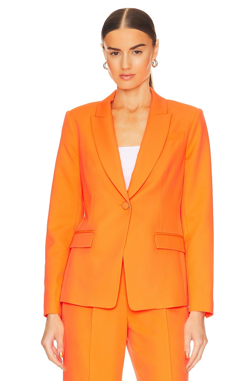 

Блейзер MILLY Avery Cady, цвет Neon Orange