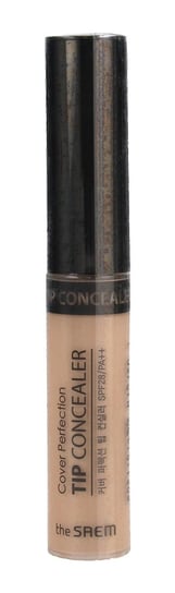 Жидкий консилер 01 Clear Beige, 6,5 мл The Saem, Cover Perfection Tip Concealer