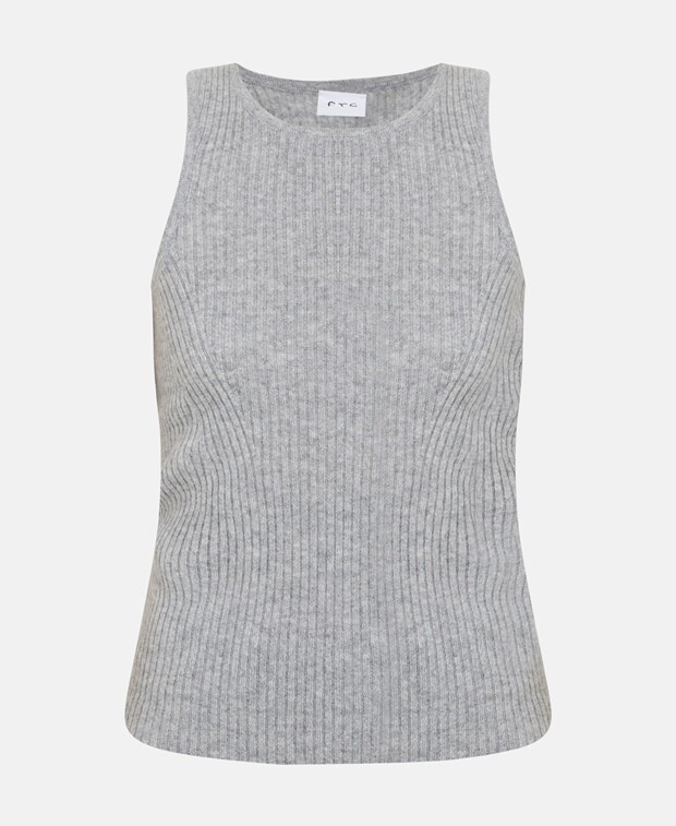 

Топ без рукавов FTC Cashmere, серый