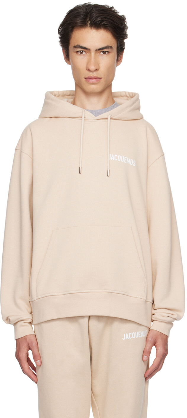 

Бежевый свитшот Le Jacquemus Hoodie Light