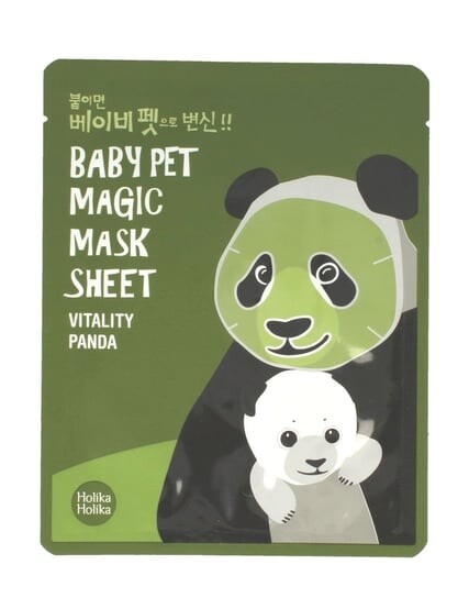 

Тканевая маска Baby Pet Magic Mask, Тканевая маска Vitality Panda Holika Holika