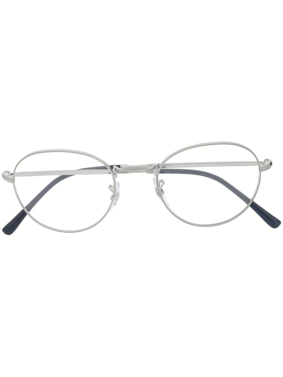 

Ray-Ban очки в круглой оправе с логотипом, синий