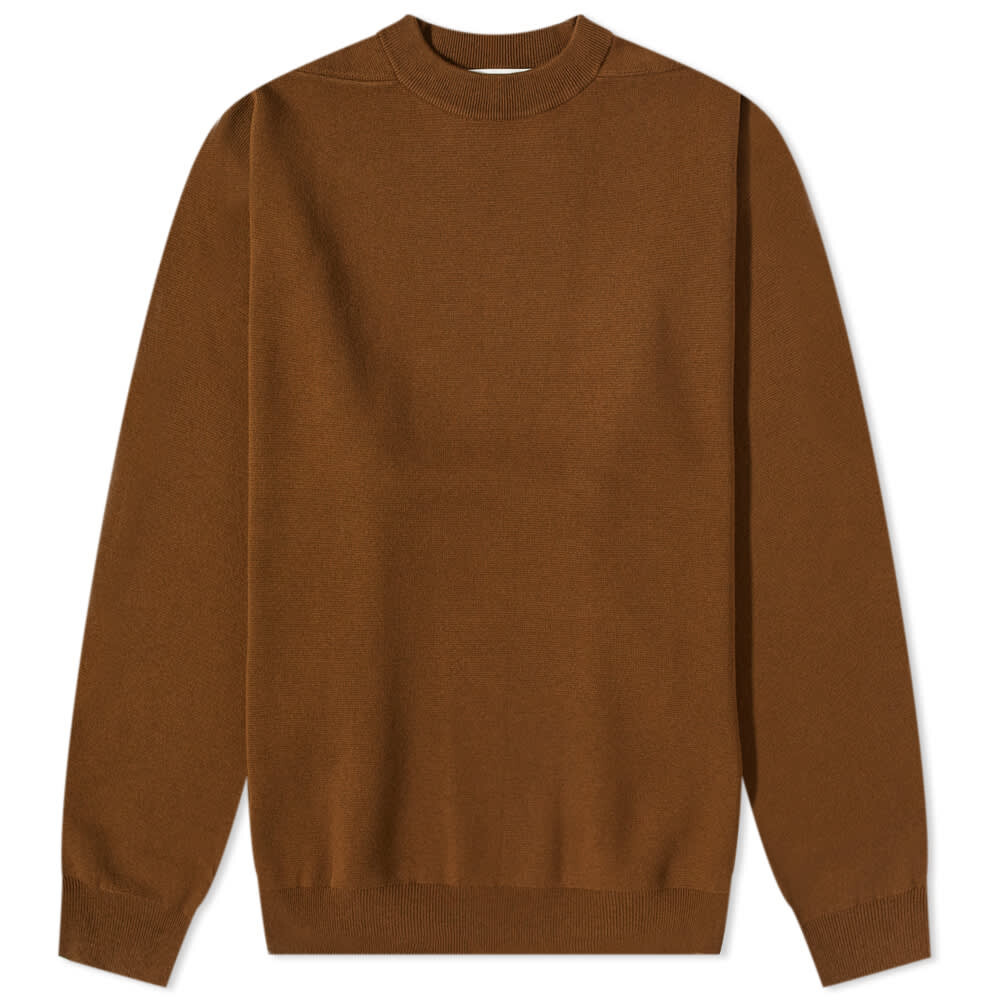 

Джемпер Studio Nicholson Hemyl Guernsey Crew Knit, Коричневый