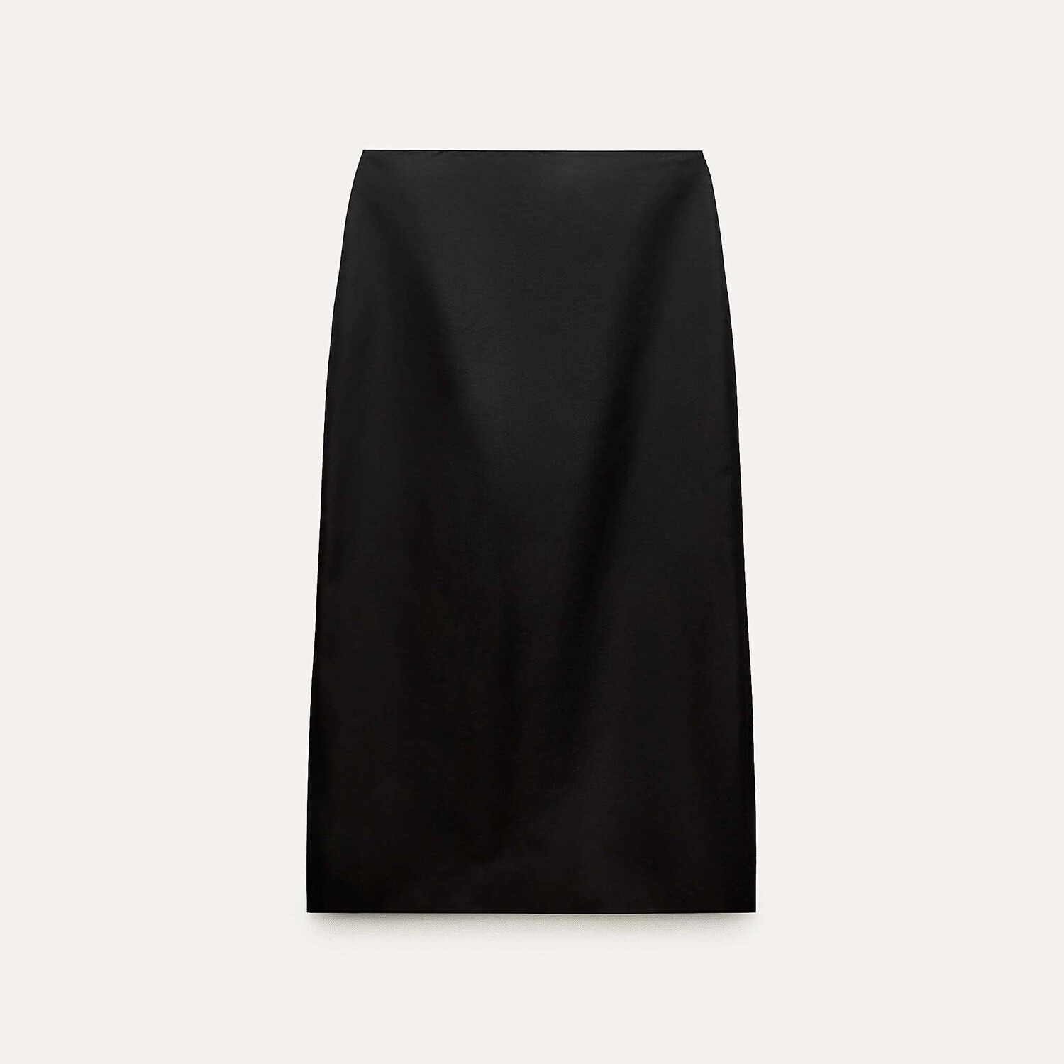

Юбка миди Zara ZW Collection, черный