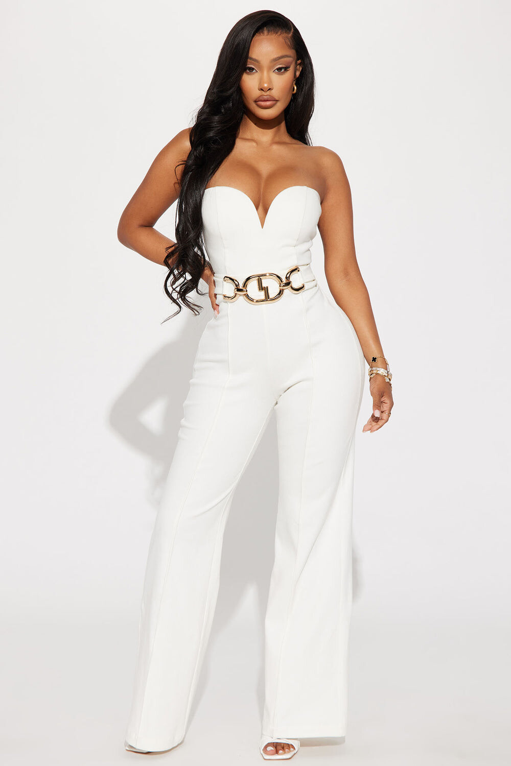 

Комбинезон Fashion Nova JP21656, белый