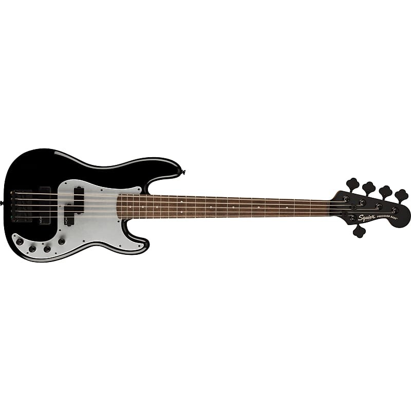 

Squier (Fender) Contemporary Active Precision Bass PH V 5-String, Black 370491506