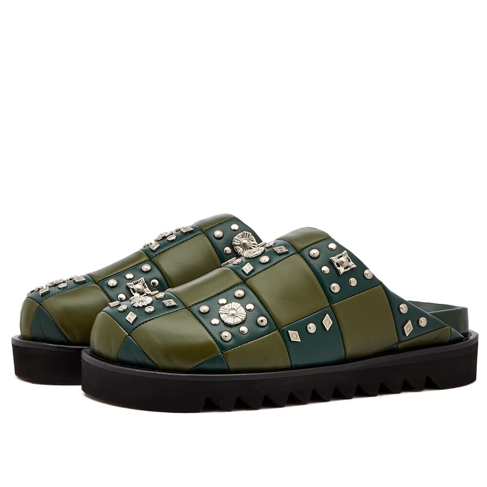

Мюли TOGA Grid Stud Slip On Mule Shoes