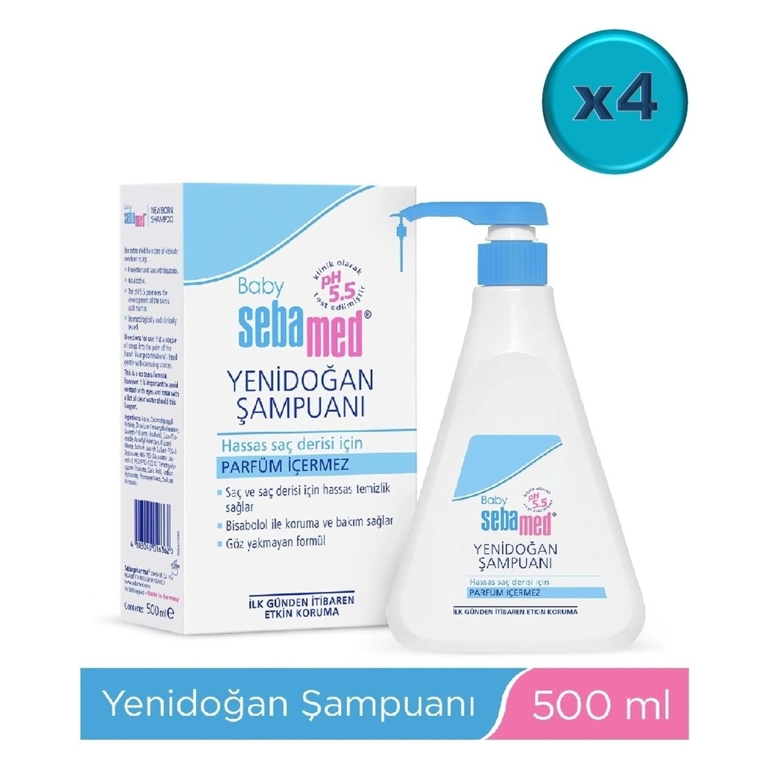 

Sebamed Baby Shampoo 500ML Pompali