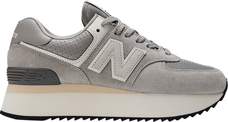 Кроссовки New Balance Wmns 574+ 'Grey', серый - фото