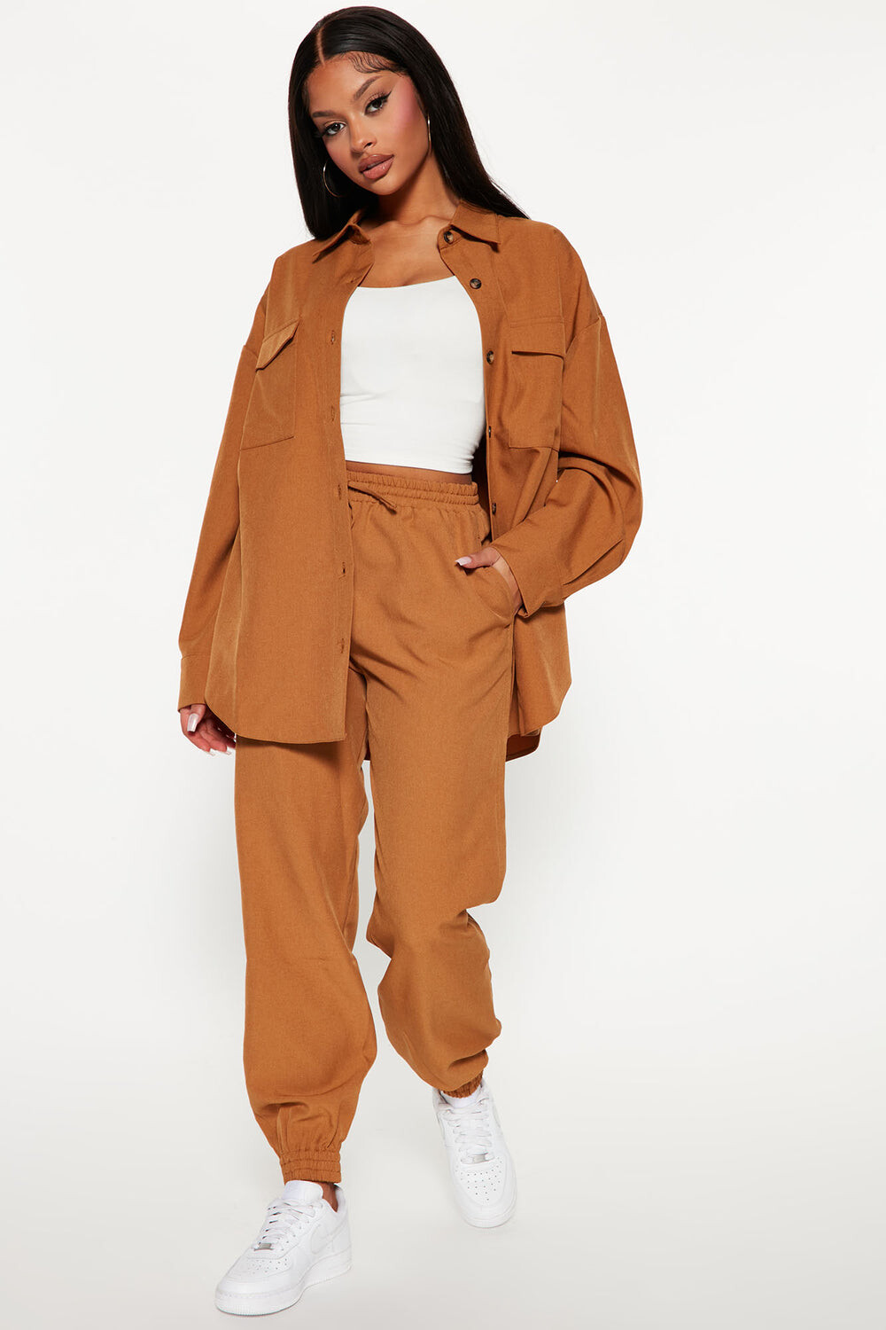 

Брюки Fashion Nova IST3771, коньяк