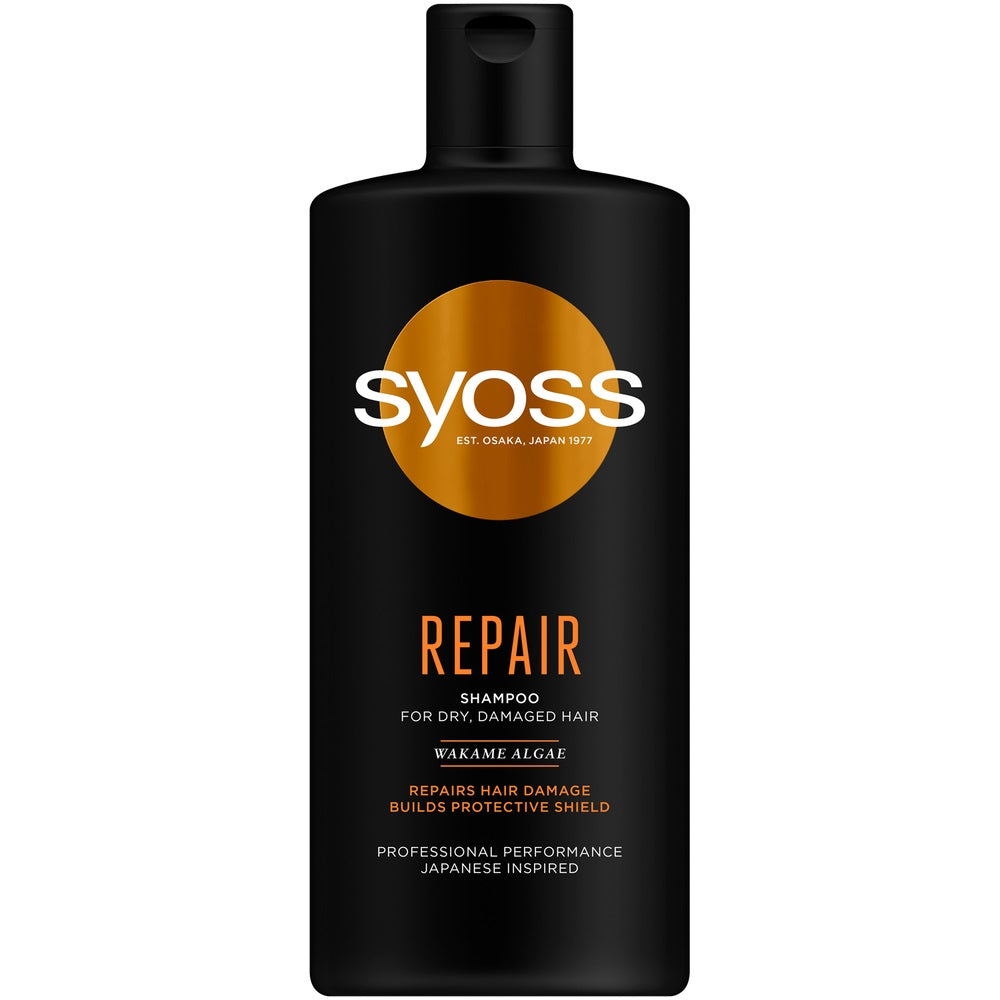 Syoss Шампунь Repair Shampoo для сухих и поврежденных волос 440мл