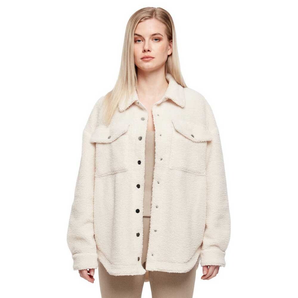 

Рубашка с длинным рукавом Urban Classics Sherpa, белый