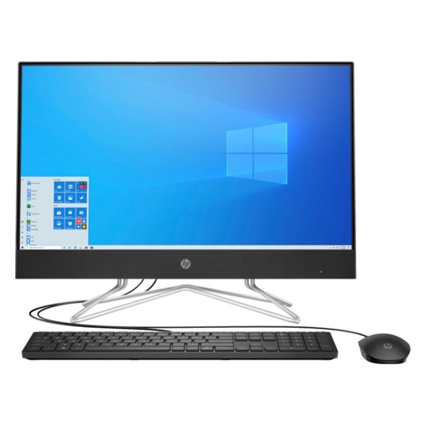 Моноблок HP Bundle AIO 24-DF1103D, 23.8″ Сенсорный, 8Гб/1Тб+256Гб, i5-1135G7, черный, английская клавиатура - фото