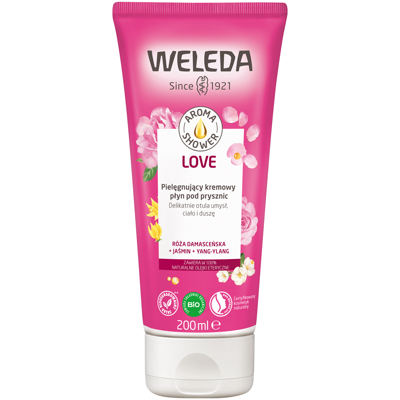 Weleda Aroma Love крем-гель для душа, 200 мл - фото