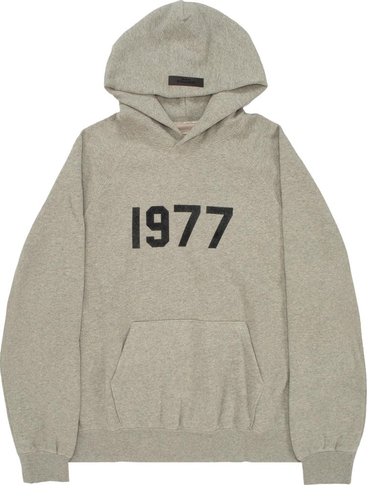 Худи Fear of God Essentials Essentials Hoodie 'Dark Oatmeal', серый - фото