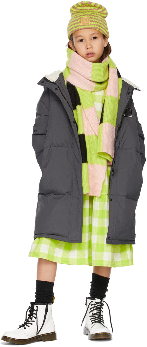 

Детское серое пуховое пальто Puff Up Puffer Wynken