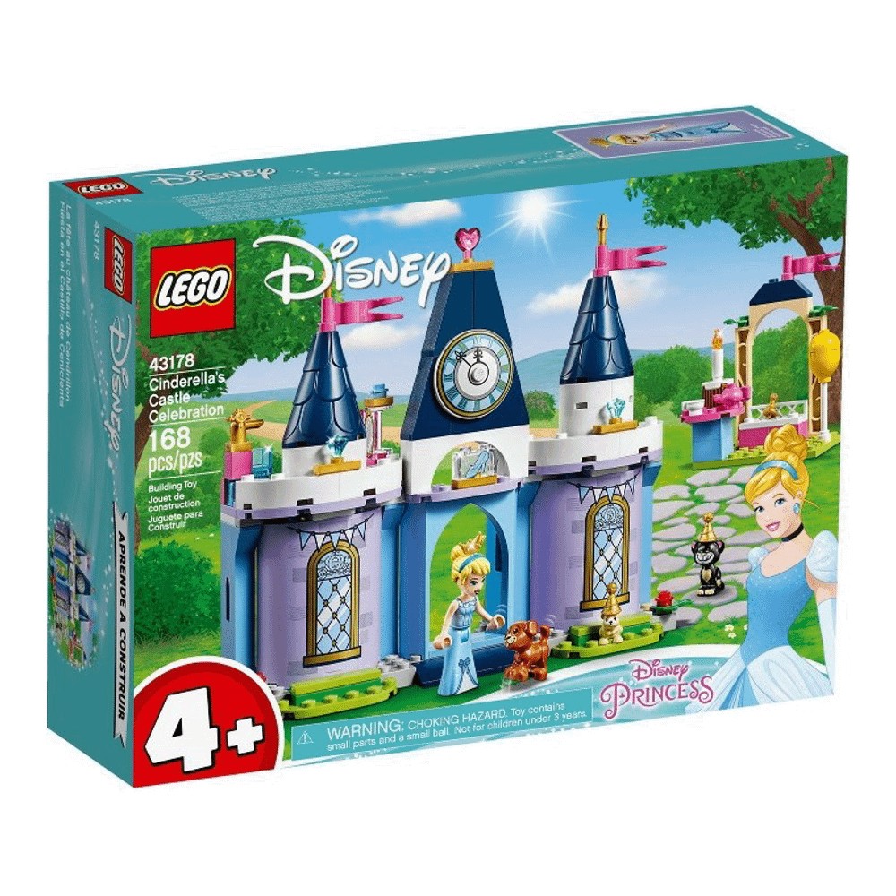 цена Конструктор LEGO Disney Princess 43178 Праздник в замке Золушки