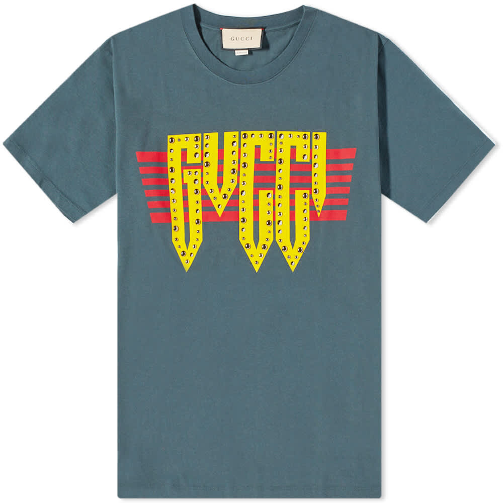

Футболка Gucci Rock Gucci Tee, Серый
