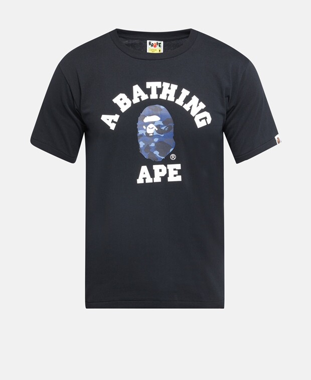 

Футболка A Bathing Ape, темно-синий