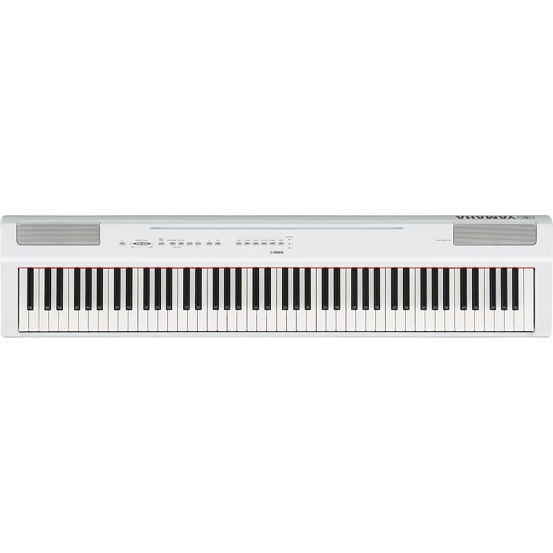 Цифровое пианино Yamaha P-125 белое P-125 Digital Piano портативное пианино yamaha piaggero np 12 белое piaggero np 12 portable piano