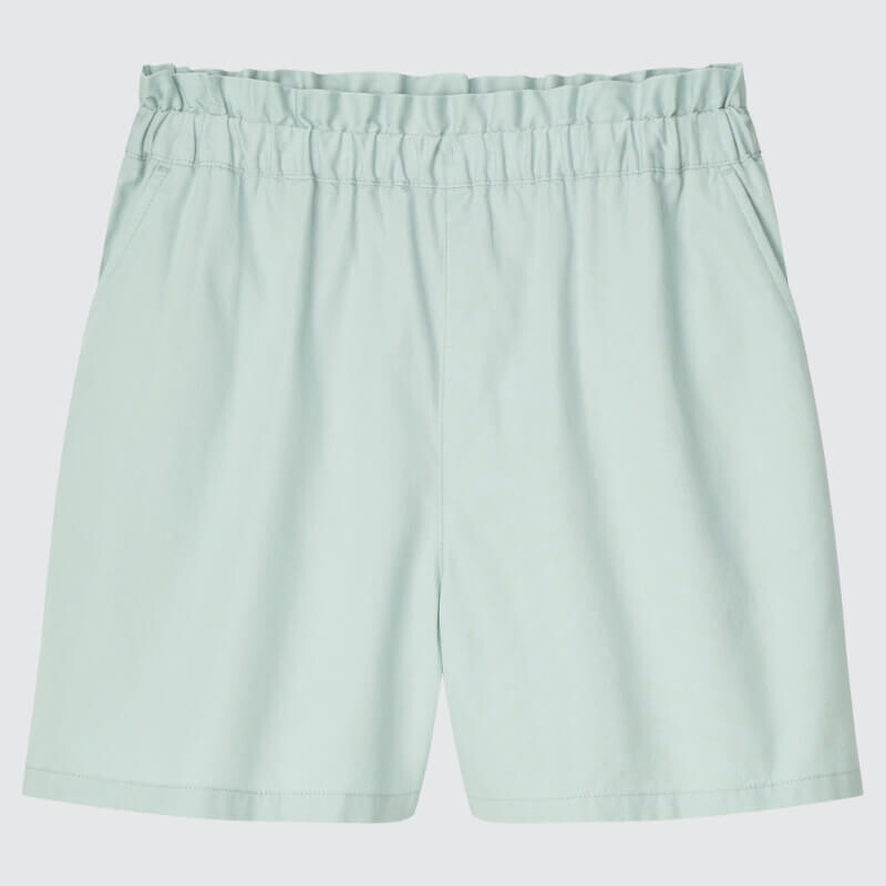 

Шорты Uniqlo Girls Cotton Easy, зеленый