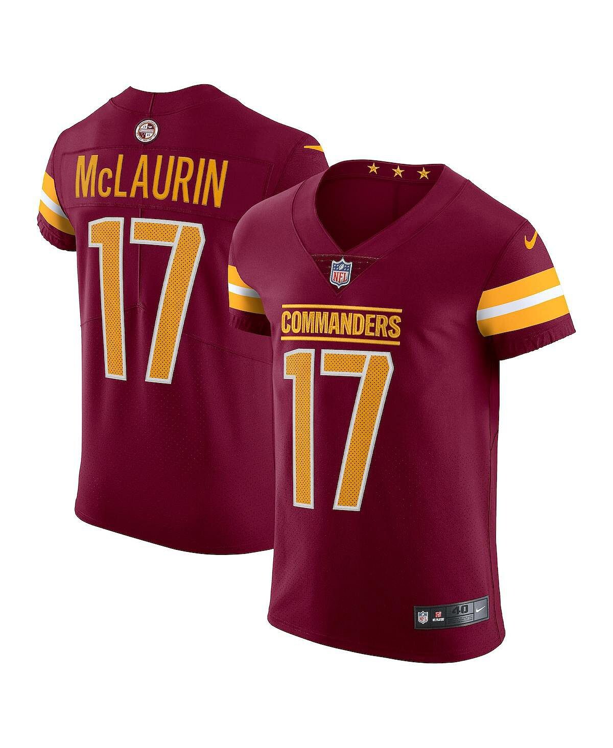 Мужская футболка terry mclaurin burgundy washington commanders vapor elite Nike youth s stitch washington american football jersey customized green mclaurin haskins jr peterson theismann sports fans jerseys