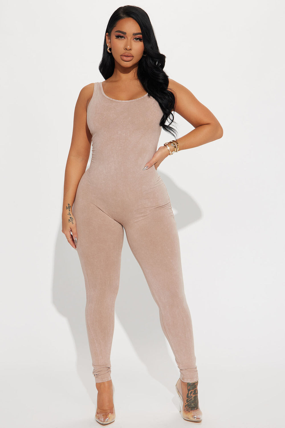 

Комбинезон Fashion Nova EJ2533N, серо-коричневый