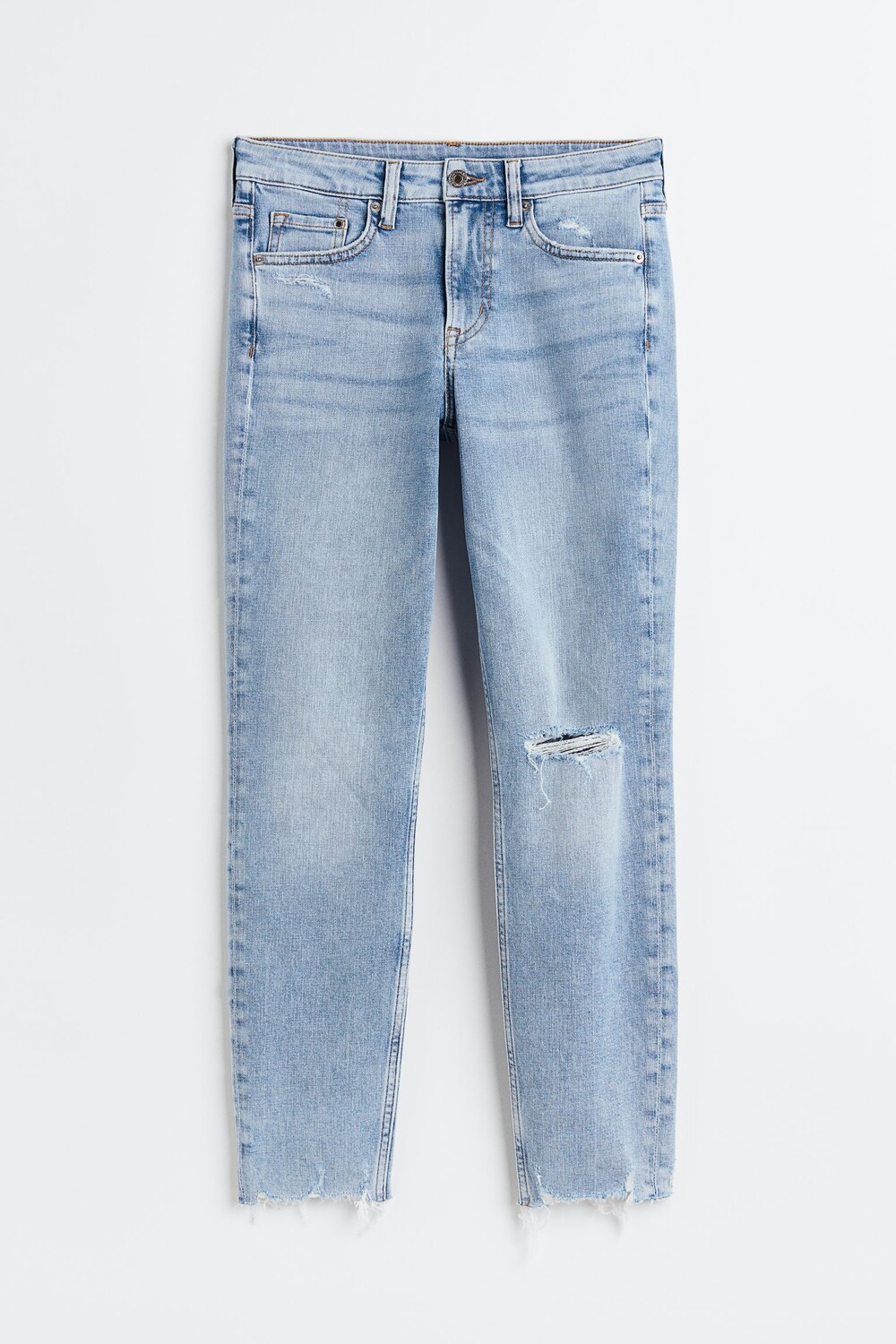 

Джинсы H&M Skinny Ankle, светло-синий