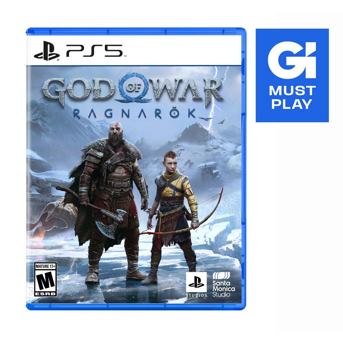 god of war ragnarok рагнарек полностью на русском видеоигра на диске ps4 ps5 Видеоигра God of War Ragnarok Standard Edition - PlayStation 5
